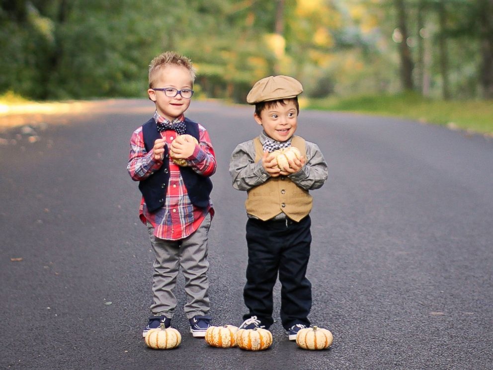 Two Kids with Down Syndrome