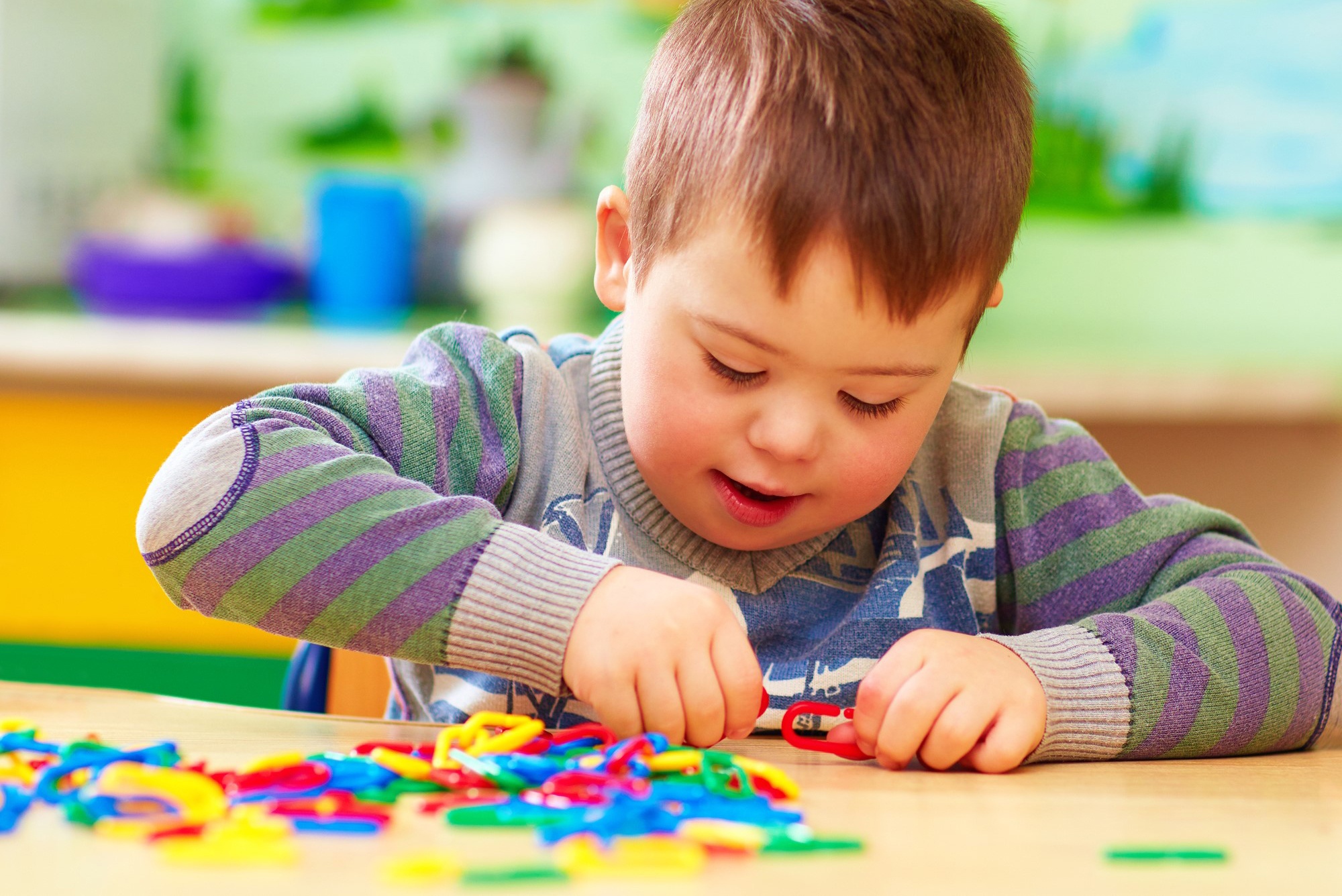 Child with Down Syndrome 