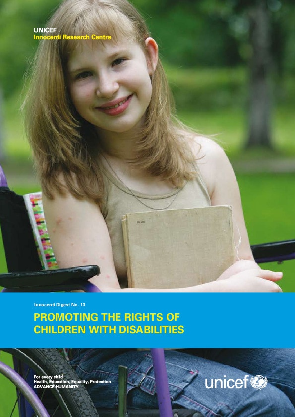 promoting the rights of children with disabilities 