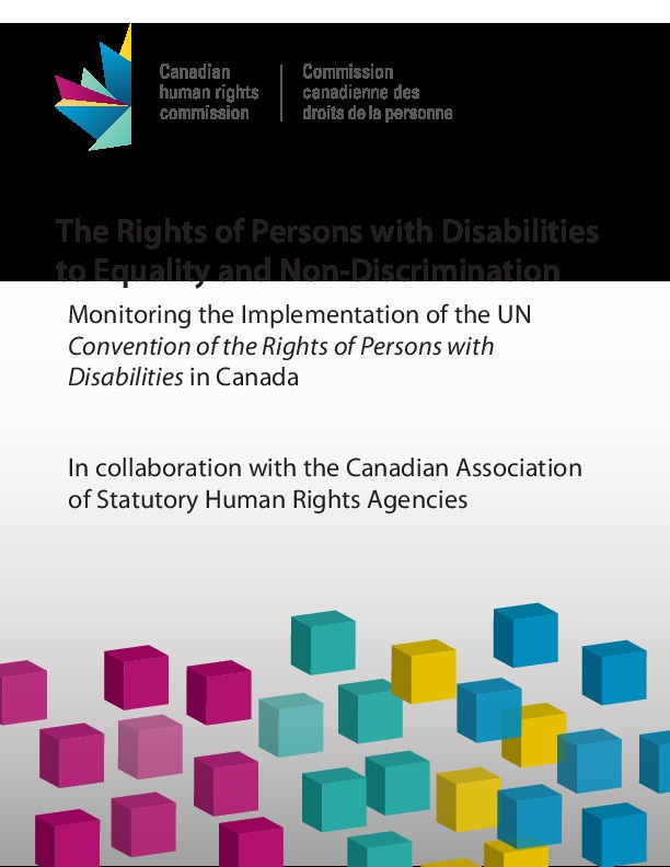 The Rights of Persons with Disabilities to Equality and non - discrimination 