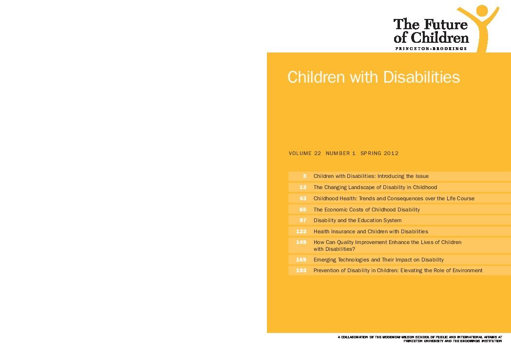 Health insurance and children with disabilities 
