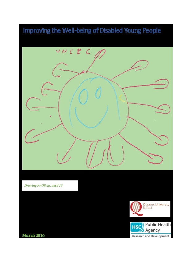 Improving well - being of disabled young people