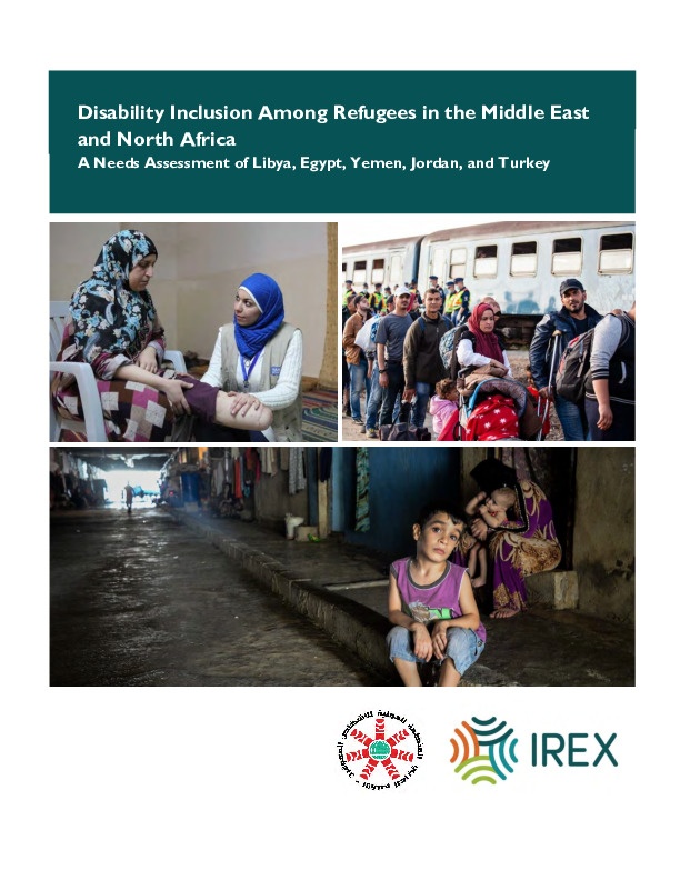 Disability inclusion Among Refugees in Middle East and South Africa 