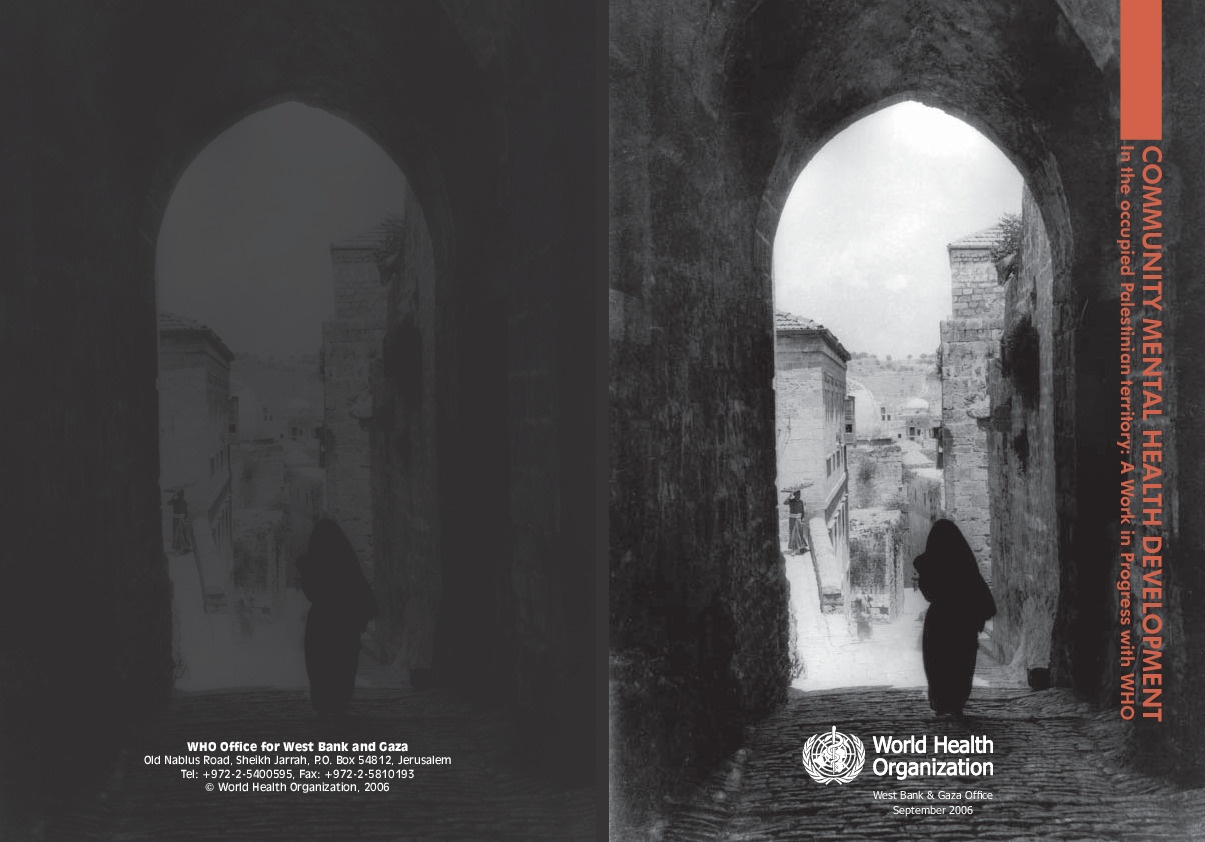 Community Mental Health Development in the Occupied Palestinian territory 