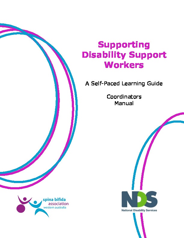 supporting disability support works   