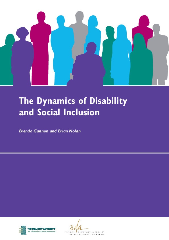 The Dynamics of Disability and Social Inclusion 