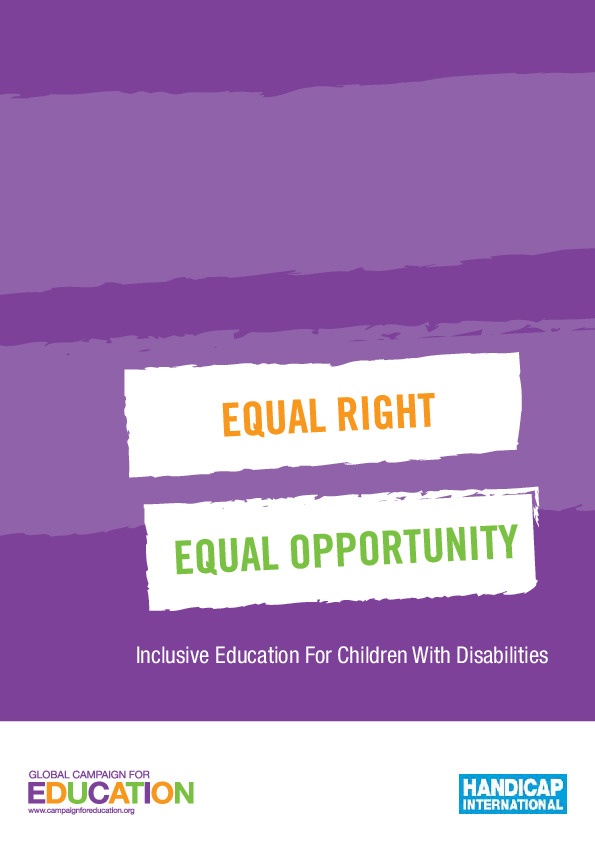 Equal Rights .. Equal Opportunities 