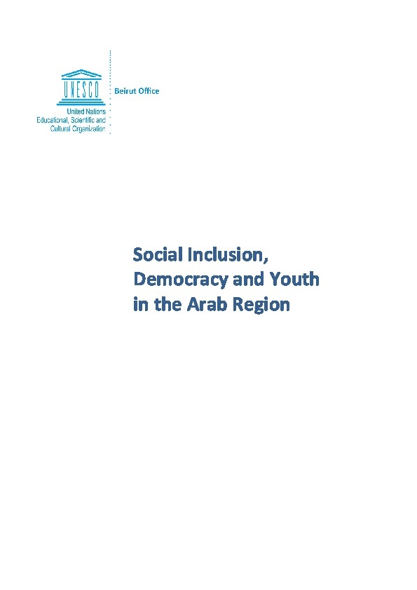 Social inclusion, Democracy and Youth in the Arab Region 