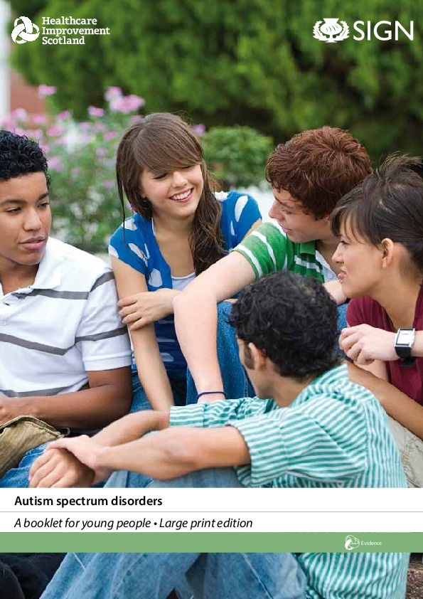 Autism Spectrum Disorder - A Booklet for young people 