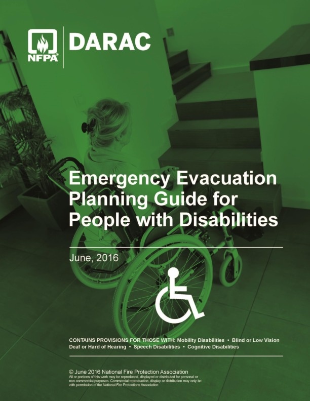 Emergency Evaluation planning Guide for People with Disabilities  