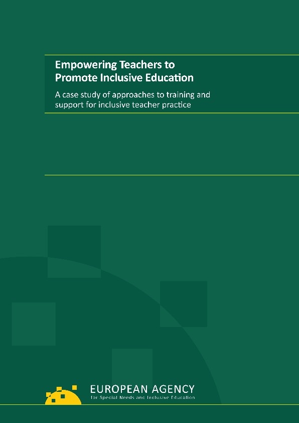 Empowering Teachers to promote Inclusive Education 