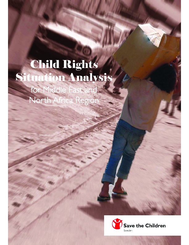 Child Rights Situation Analysis for Middle East and North Africa Region  