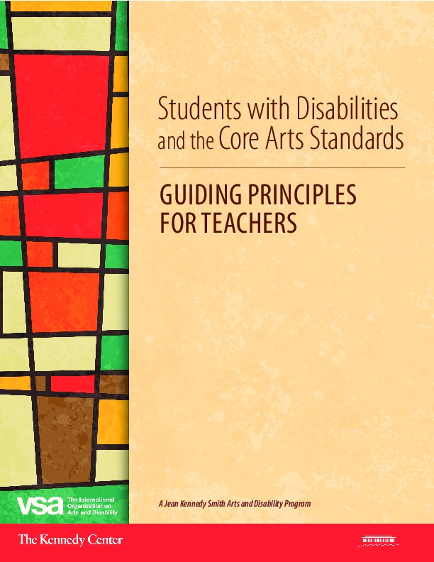 Students with Disabilities and the Core Arts Standards 