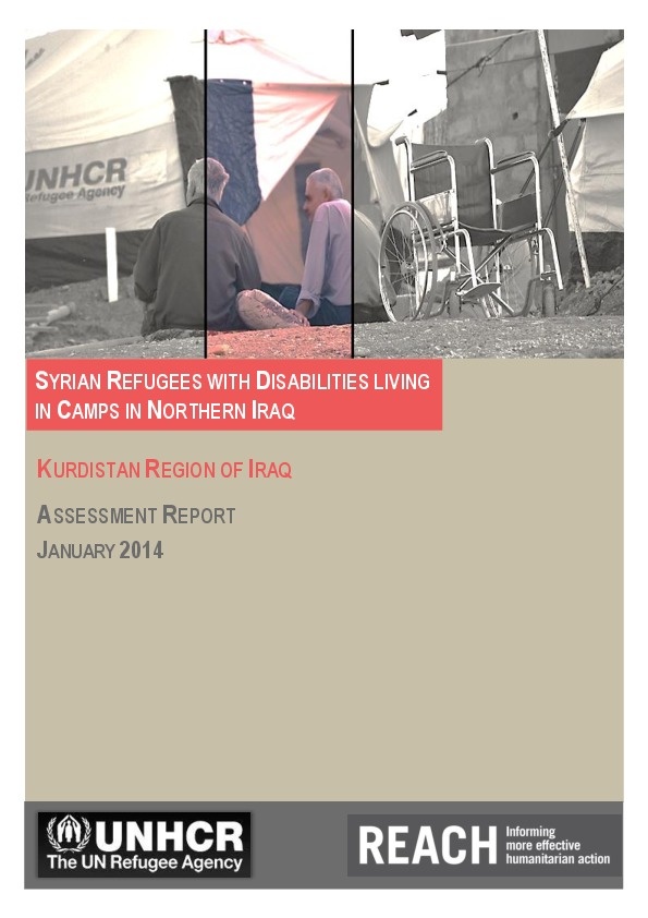 Syrian Refugees with Disabilities Living in Camps in Northern Iraq 